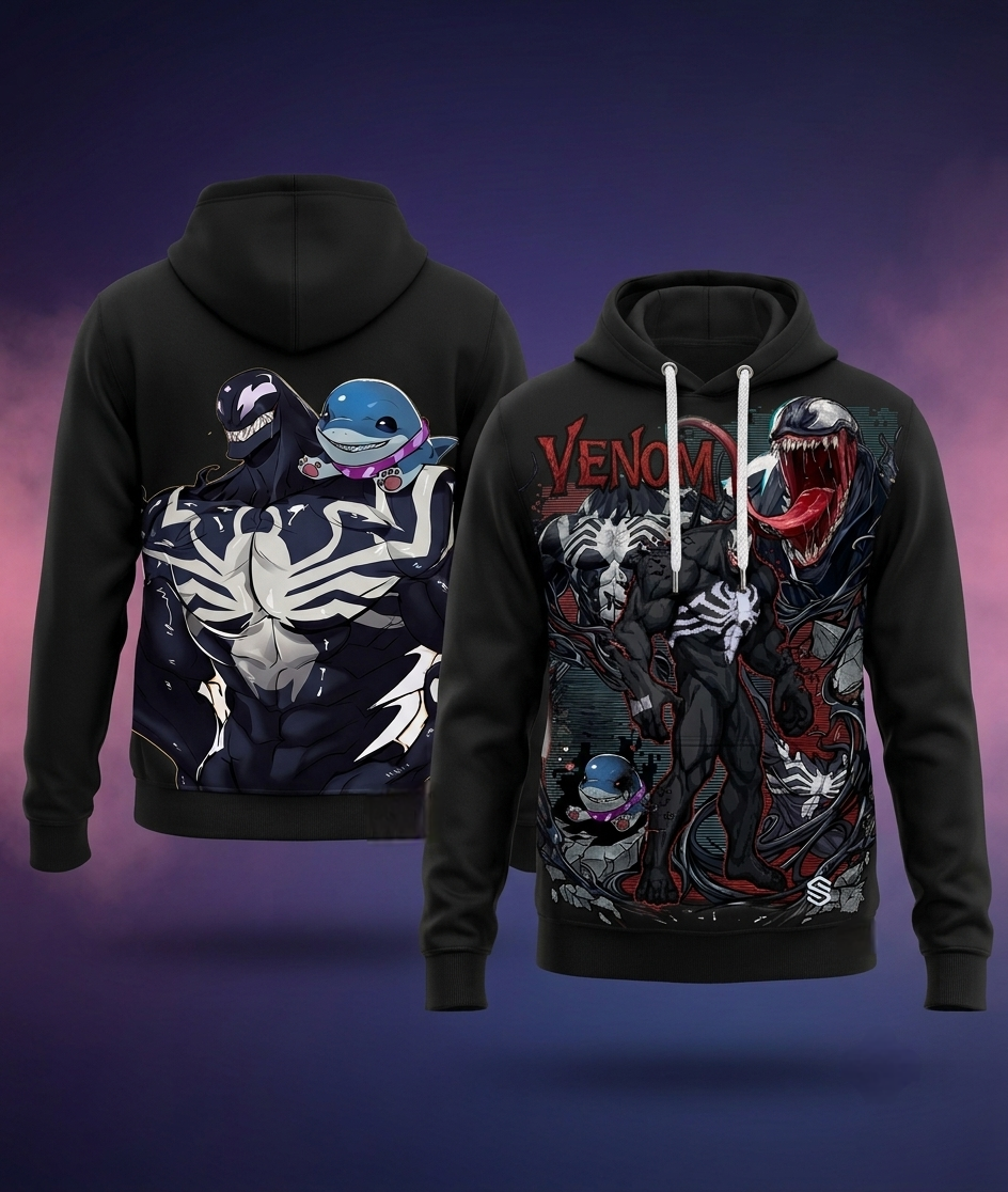 Symbiotic Anti-Hero Oversized Hoodie